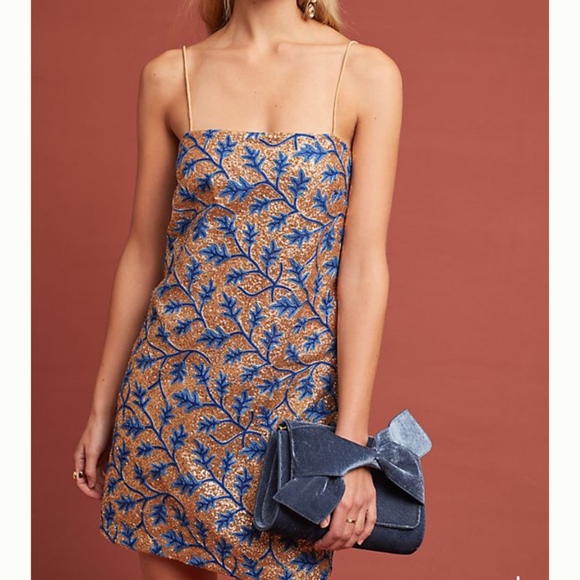 Anthropologie Dresses & Skirts - Anthropologie The Odells Odeon Glitz Mini Dress